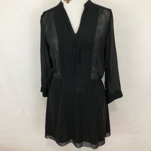 Aritzia T. Babaton silk black dress size Medium